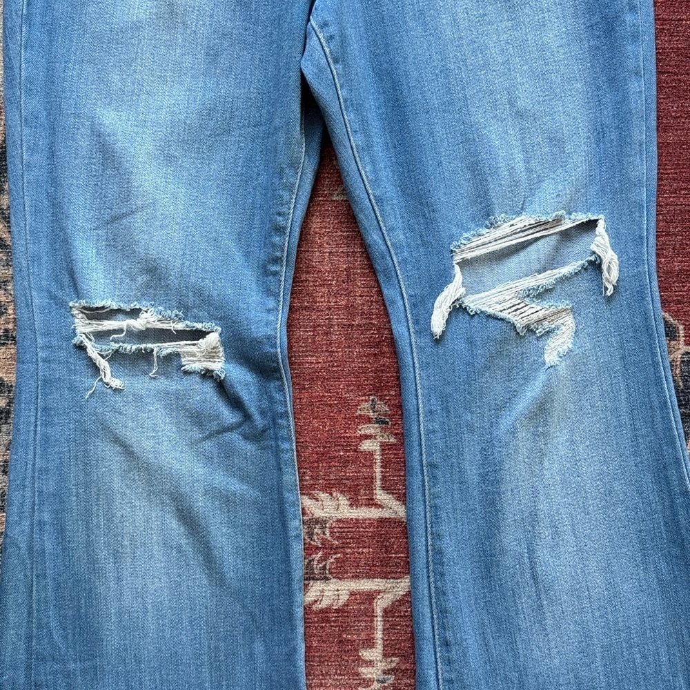 LEVI’S 726 High Rise Flare Jeans Size 30 - Picture 5 of 13
